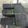 Fisheye Bentuk / Anti-slip Logam Perforated Metal / Punched Metal Sheet